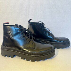 Palladium - Pallatrooper black leather boots - Women's US 8 / Men's US 6.5 EUC